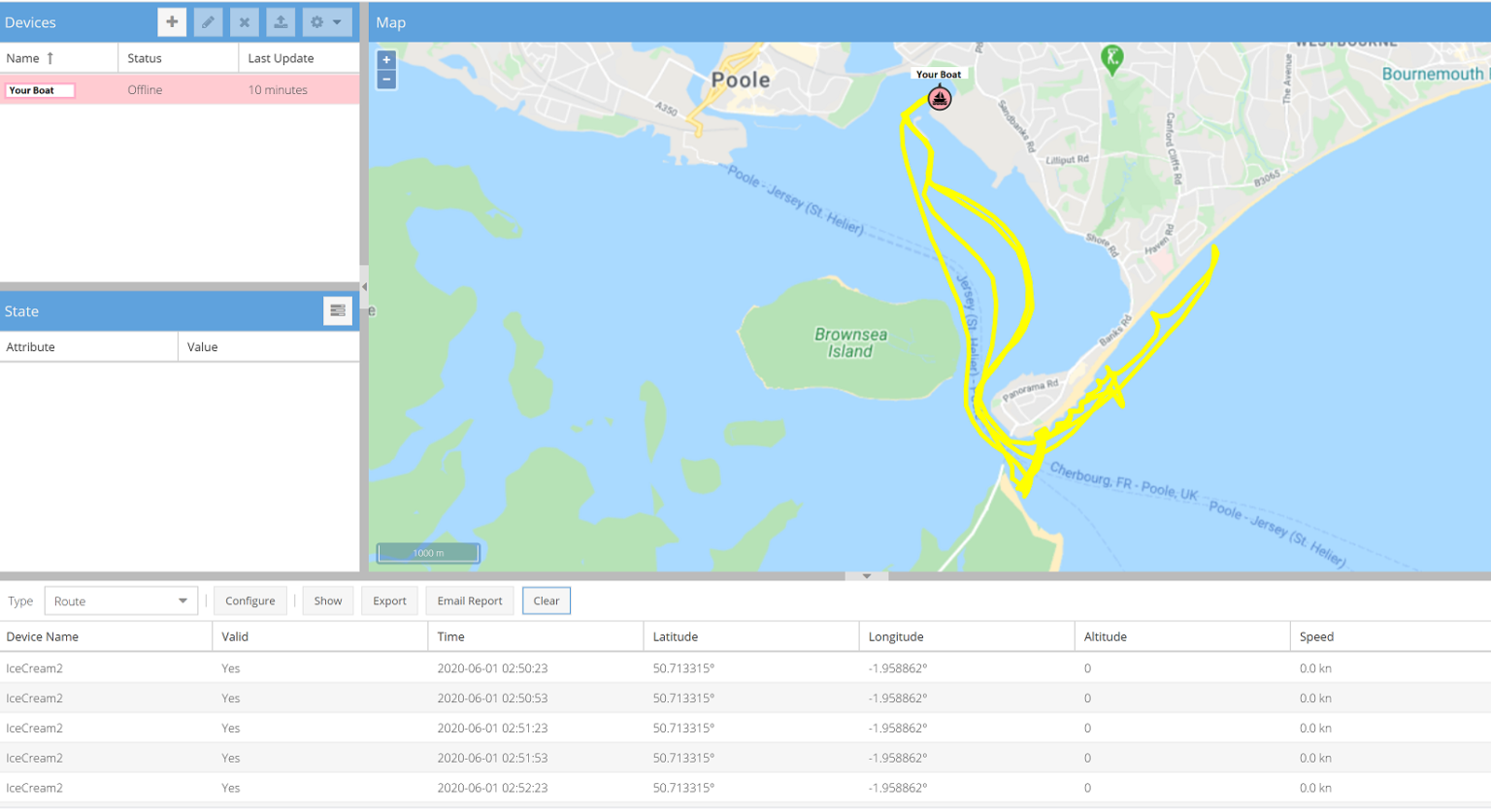 Boat Tracking Seatronix